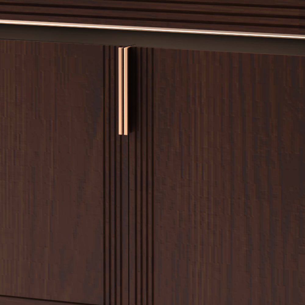 BC6036-090  (沉香棕)实木91视频APP大全柜