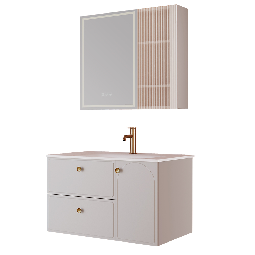 BC6301-090陶瓷盆款 生态实木91视频APP大全柜