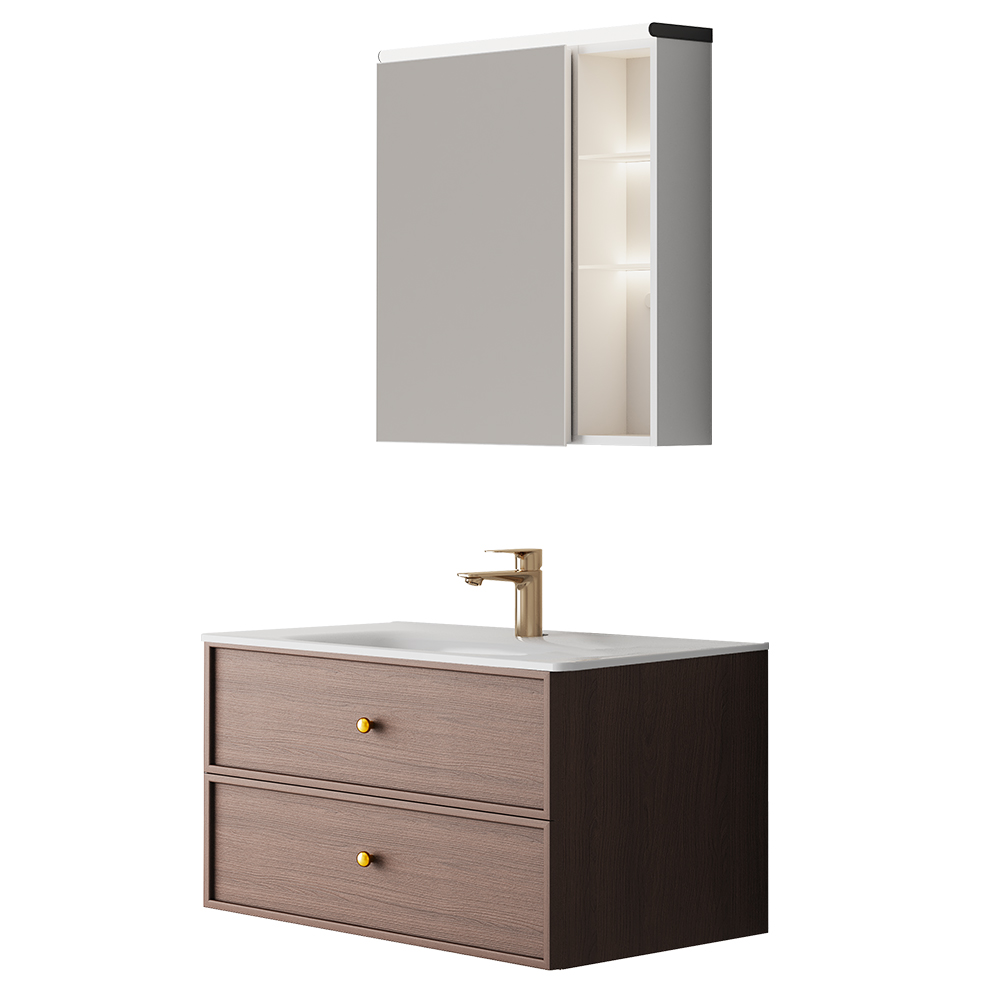 BC6302-080陶瓷盆款 生态实木91视频APP大全柜